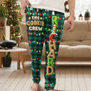Top Market, Christmas, Family, Icon, Happy - The Cookie Crew Family Gingerbread Name - Personalized Sweatpants