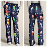 Gift For Husband,Gift For Yourself,Gift For Men,Gift For Father,Gift For Grandpa,Non-Eng,Icon,Humorous - The Coolest Pop Grandpa Dad - Personalized Pajama Pants