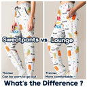 Gift For Grandpa,Gift For Grandparents,Gift For Grandma,Gift For Father,Gift For Mother,Happy - The Coolest Pop Nana - Personalized Pajama Pants