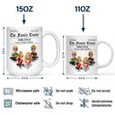 Family,Happy,Gift For Women,Gift For Men - The Family Times Newspaper Theme - Personalized Mug