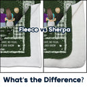 Gift For Women,Gift For Mother,Mom,Daughters,Gift For Daughter,Love - The Love Between Mother And Daughters - Personalized Fleece Blanket, Sherpa Blanket