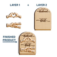 Gift For Father,Top Market,Grateful,Vector - The Only Thing Better Than Having You As Husband - Personalized Custom Shaped Wooden Plaque