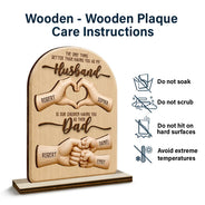 Gift For Father,Top Market,Grateful,Vector - The Only Thing Better Than Having You As Husband - Personalized Custom Shaped Wooden Plaque
