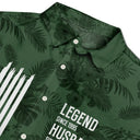 Independence Day,Gift For Grandpa,Proud,Icon - The Original Legend Legend Husband Daddy Grandpa - Personalized Hawaiian Shirt