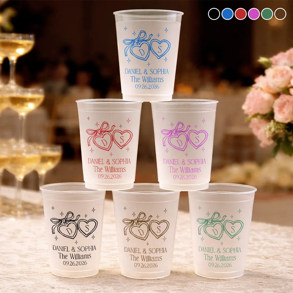 The Perfect Match - Personalized Frosted Cups
