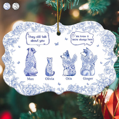 Medallion Ceramic Ornament