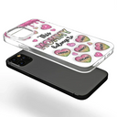 This Mom Grandma Belongs To Heart Icon - 3D Inflated Effect Printed, Personalized Clear Phone Case