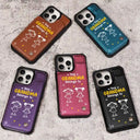 Gift For Grandpa, Gift For Grandma, Gift For Grandparents, Gift For Mother, Gift For Father, Happy, Stick Figure - This Grandma Grandpa Belongs To Kids Pet - Personalized Leather Flip Wallet Phone Case