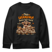 This Grandma Loves Her Herd - Personalized T Shirt
