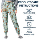 Gift For Grandma,Cozy,Icon - This Grandma Mommy Belongs To Autumn Kid Stick Figures - Personalized Pajama Pants