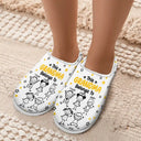 Gift For Grandpa, Gift For Grandma, Gift For Grandparents, Gift For Mother, Gift For Father, Christmas, Happy - This Grandpa Grandma Belongs To Kids Pet - Personalized Fluffy Slippers