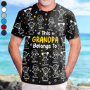 Gift For Grandparents,Gift For Grandpa,Gift For Grandma,Gift For Mother,Gift For Father,Happy,Christmas - This Grandpa Grandma Belongs To Kids Pet - Personalized Full Print T Shirt