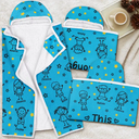 Gift For Grandparents,Gift For Grandpa,Gift For Grandma,Gift For Mother,Gift For Father,Happy,Christmas - This Grandpa Grandma Belongs To Kids Pet - Personalized Wearable Hooded Blanket