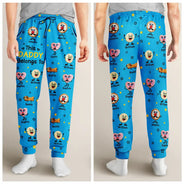 Easter,Gift For Mother,Gift For Grandma,Happy,Gift For Grandpa,Gift For Father - This Grandpa Grandma Belongs To Kids Pet Biscuits - Personalized Pajama Pants