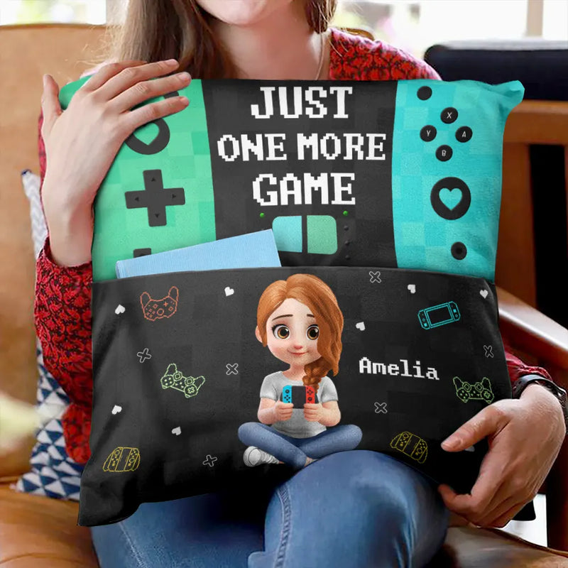 Gaming, Gift For Kids, Happy - This Is My Gaming Pillow - Personalized Pocket Pillow