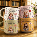 Christmas,Cozy,Reading,Gift For Yourself,Vector - This Is My Reading Mug Book Lovers - Personalized Pottery Mug