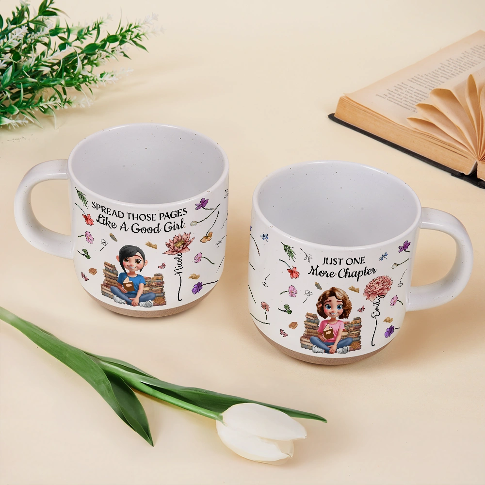Christmas,Cozy,Reading,Gift For Yourself,Vector - This Is My Reading Mug Book Lovers - Personalized Pottery Mug