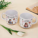 Christmas,Cozy,Reading,Gift For Yourself,Vector - This Is My Reading Mug Book Lovers - Personalized Pottery Mug