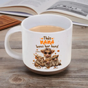 Gift For Grandchildren,Gift For Grandkids,Gift For Grandma,Cozy,Grandma - Grandkids,Icon - This Grandma Loves Her Herd - Personalized Pottery Mug