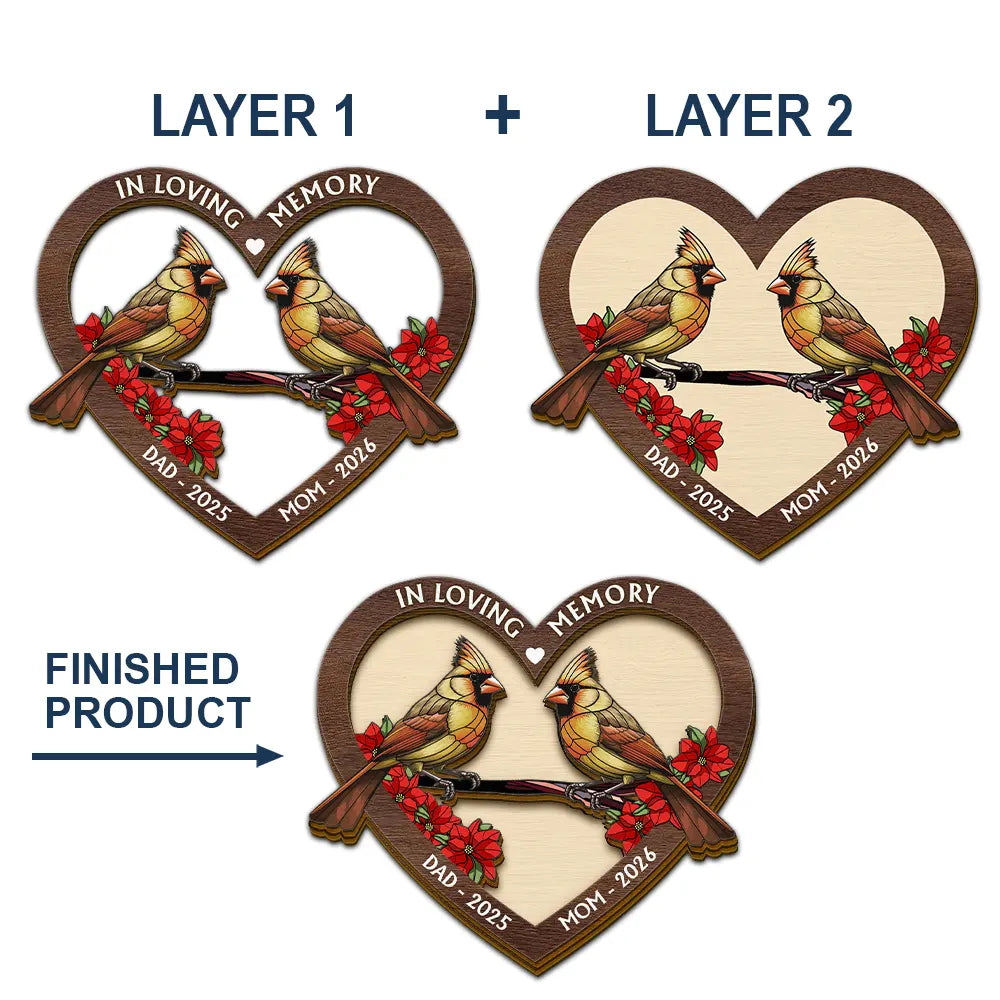 Sad,Memorial,Family,Parents,Gift For Grandparents - Those We Love Don't Go Away Memorial - Personalized Custom Shaped Car Visor Clip