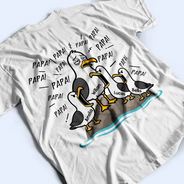Gift For Husband,Gift For Father,Gift For Grandparents,Teacher,Non-Eng,Icon,Humorous - Tired Seagull Dad Papa Club - Personalized T Shirt