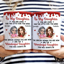 Mom - Daughters (Adult),Mom - Sons,Happy - To My Daughter To My Son You Will Always Be - Personalized White Edge-to-Edge Mug