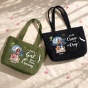 Happy,Gift For Wife,Gift For Girlfriend,Gift For Yourself,Gift For Women,Gift For Aunt,Gift For Mother,Gift For Grandma,Gift For Daughter,Gift For Sisters,Gift For Bestie,Cruising,Travel - Travel All My Cruise Crap - Personalized Corduroy Tote Bag