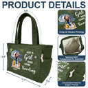 Happy,Gift For Wife,Gift For Girlfriend,Gift For Yourself,Gift For Women,Gift For Aunt,Gift For Mother,Gift For Grandma,Gift For Daughter,Gift For Sisters,Gift For Bestie,Cruising,Travel - Travel All My Cruise Crap - Personalized Corduroy Tote Bag