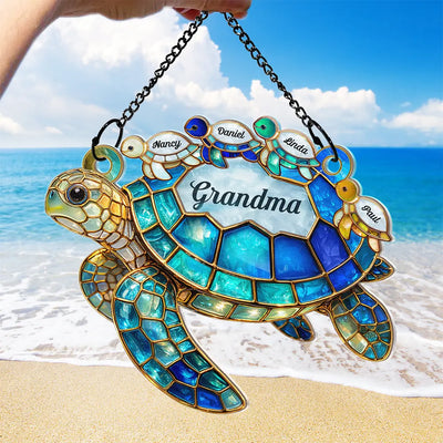 Stained Glass Turtle