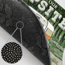 Camping Couple Welcome To Our Campsite - Gift For Dog Lovers - Personalized Custom Doormat