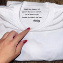 Gift For Daughter,Gift For Mother,Gift For Bestie,Love - Mom Daughter Remember I Always Be Here For You Emotional Support - Personalized T Shirt