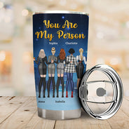 Best Friends Fashion Girls Good Friends Are Like Stars - Gift For BFF And Colleagues - Personalized Custom Tumbler