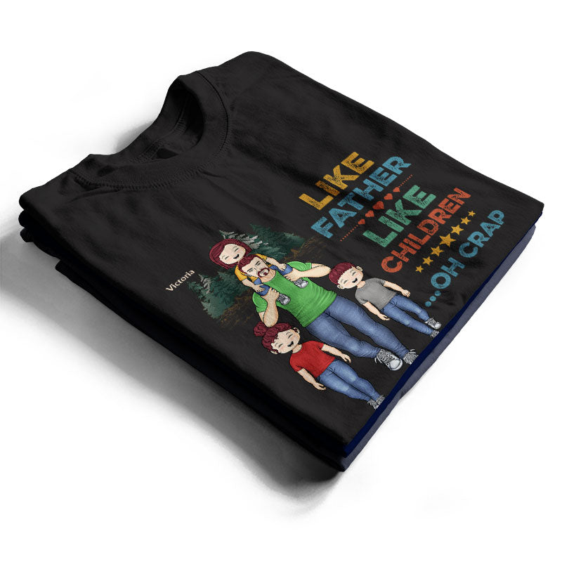 Dear Dad Great Job We're Awesome Thank You - Gift For Father And Grandpa - Personalized Custom T Shirt