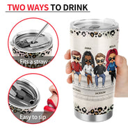 Here's To Another Year Of Us - Gift For Bestie, Best Friends, Colleagues - Personalized Tumbler