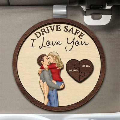 Car Visor Clip For Couple
