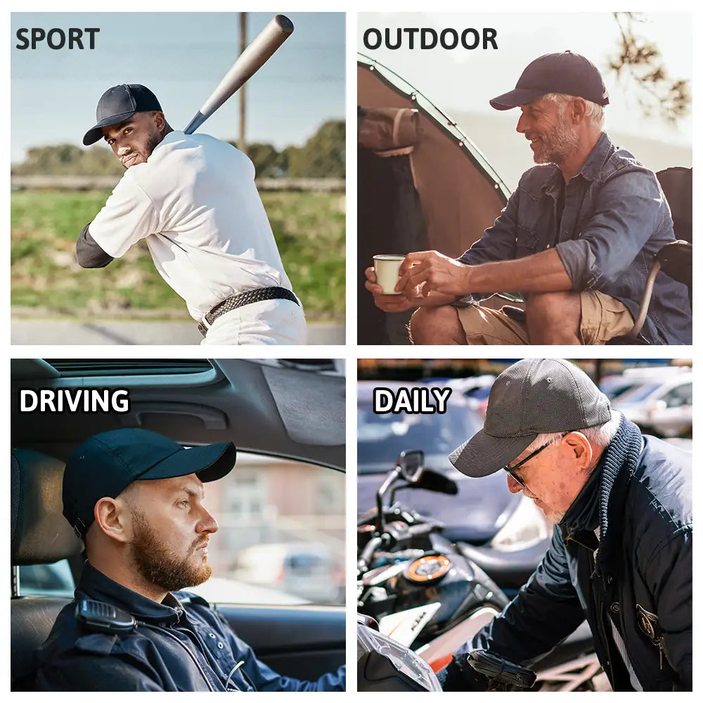 My Favorite People Call Me Papa - Personalized Vintage Washed Denim Cap