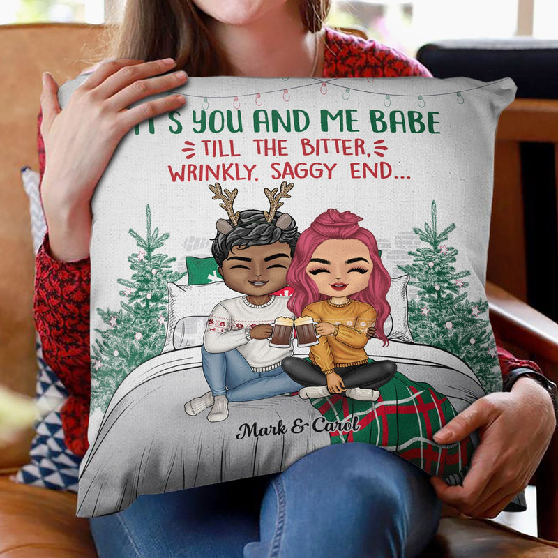 Thanks For All The Orgasms You're The Only One I Want - Christmas Gift For Couple - Personalized Custom Pillow