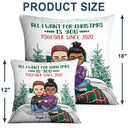 Thanks For All The Orgasms You're The Only One I Want - Christmas Gift For Couple - Personalized Custom Pillow