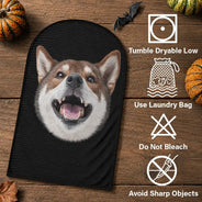 Custom Photo, Cut-Face Photo, Dog Lovers, Halloween, Humorous, Pet Lovers, Top Market - Halloween Funny Gift For Dog Cat Lovers - Personalized Custom Photo Balaclava Mask