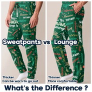 Christmas,Custom Text,Gift For Grandpa,Gifts For Him,Happy - Christmas Gift For Grandpa Papa - Personalized Grandkids Name Pajama Pants