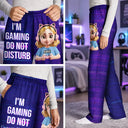 I Am Gaming Do Not Disturb 3D Effect Gamer - Personalized Sweatpants