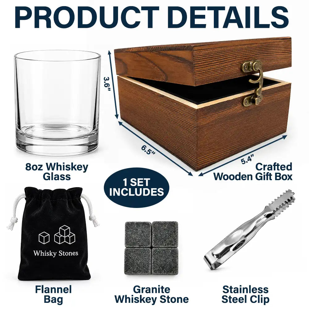 Gift For Father,Custom Photo,Art Design,Proud,Photo - Pencil Sketch - Dark BG - Custom Photo White Pencil Sketch Art From The Reason You Drink - Personalized Whiskey Glass