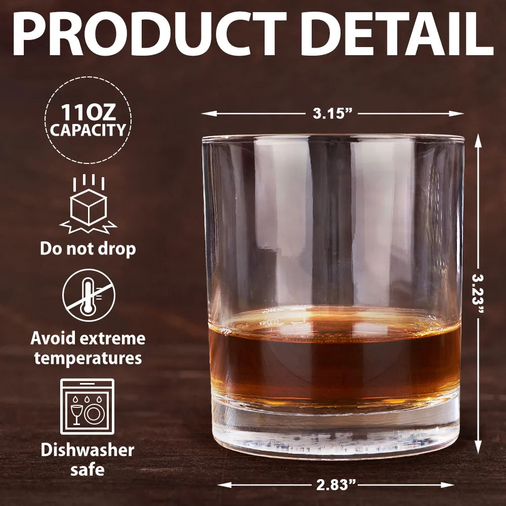 Gift For Couples,Old Couples,Gift For Husband,Gift For Wife,Gift For Boyfriend,Gift For Girlfriend,Custom Photo,Love - I Love Your Face Timber Couple - Personalized Whiskey Glass