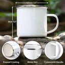 Easter, Happy, Gift For Kids, Parents - Watercolor Bunny Chicken - Personalized Enamel Mug