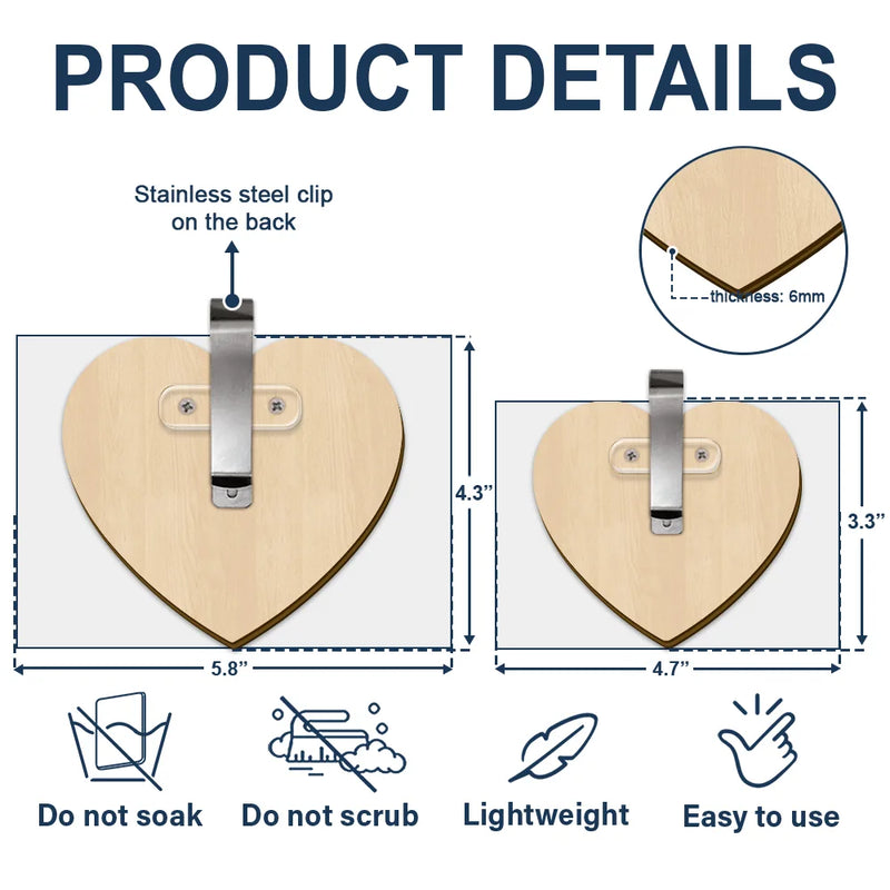 Family, Memorial, Sad - We Miss You Family Memorial - Personalized Custom Shaped Car Visor Clip