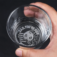 Sport Dad,Gift For Father,Football (Soccer),Happy,Non-Eng,Custom Text,Proud - We Scored The Best Dad Papa Soccer Football - Personalized Engraved Whiskey Glass