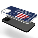 Independence Day,America 250th,Gift For Yourself,Happy,No Custom,Gift For Women,Gift For Men - We The People 250 Years Of Freedom - Personalized Clear Phone Case