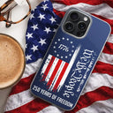 Independence Day,America 250th,Gift For Yourself,Happy,No Custom,Gift For Women,Gift For Men - We The People 250 Years Of Freedom - Personalized Clear Phone Case