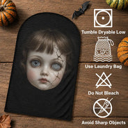 Christmas, Gift For Kids, Halloween, Humorous, Icon, Top Market - Halloween Party Night Gifts For Person, Family - Personalized Spooky Vibes Trick Or Treat Balaclava Mask