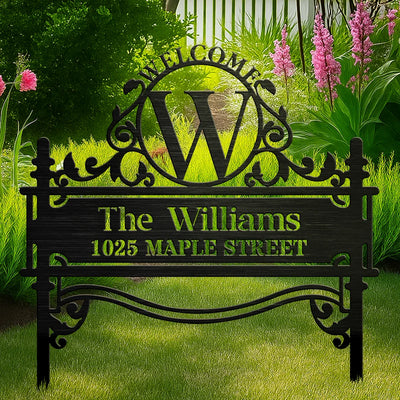 Cutout Metal Sign & Garden Stake - Top 8 Trending